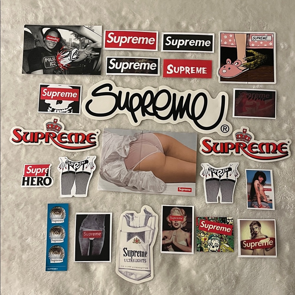 Supreme Stickers